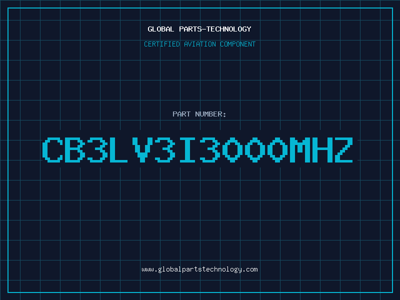 Aviation Part CB3LV3I3000MHZ