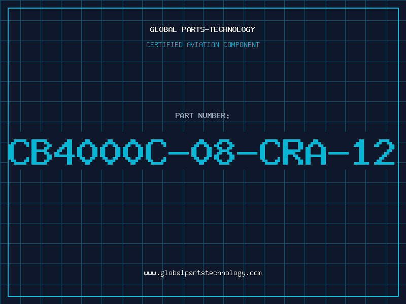 Aviation Part CB4000C-08-CRA-12