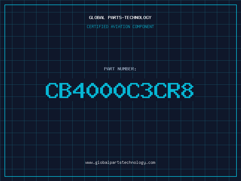 Aviation Part CB4000C3CR8