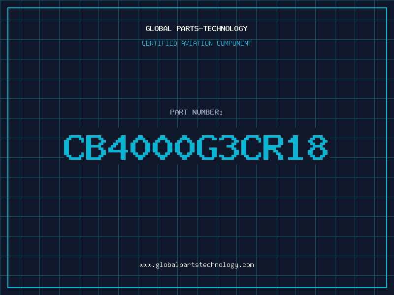 Aviation Part CB4000G3CR18