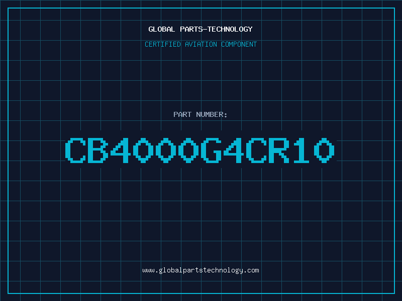 Aviation Part CB4000G4CR10