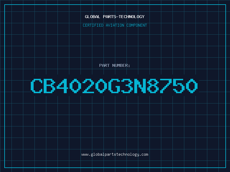 Aviation Part CB4020G3N8750