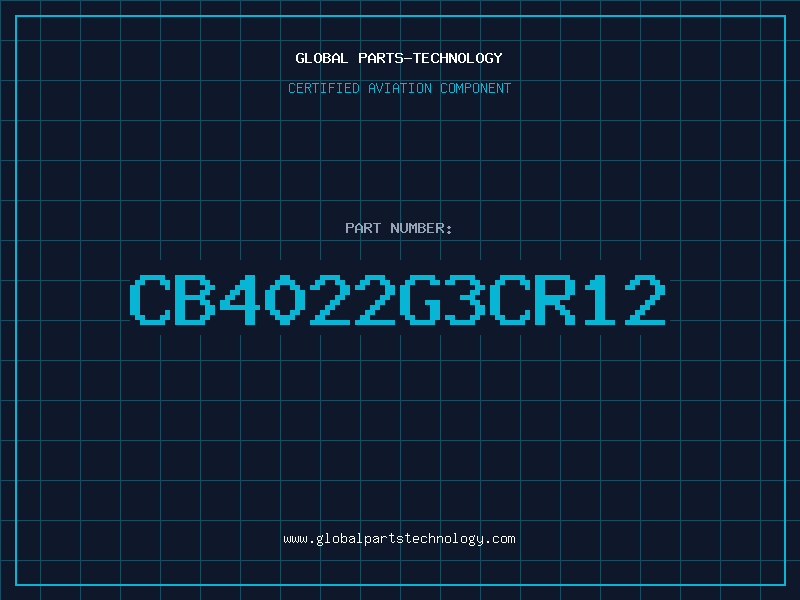 Aviation Part CB4022G3CR12