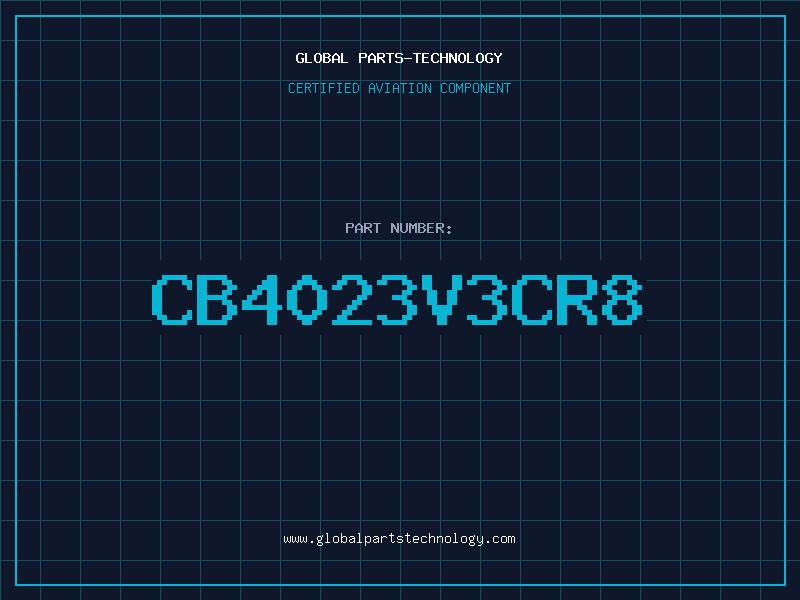 Aviation Part CB4023V3CR8