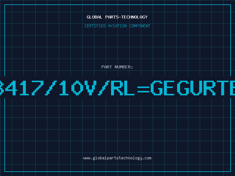 Aviation Part CB417/10V/RL=GEGURTET