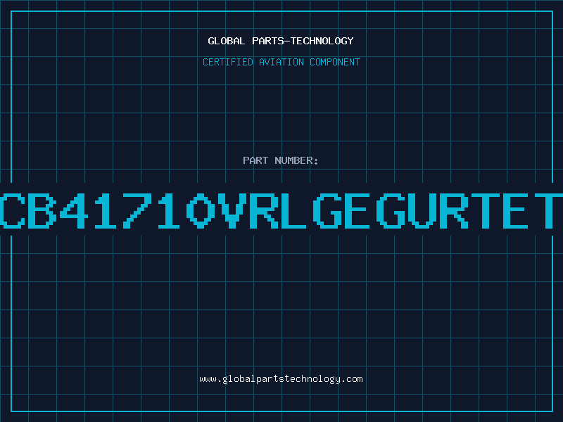 Aviation Part CB41710VRLGEGURTET