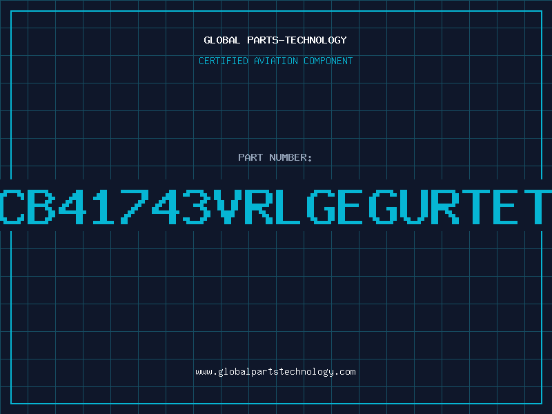 Aviation Part CB41743VRLGEGURTET