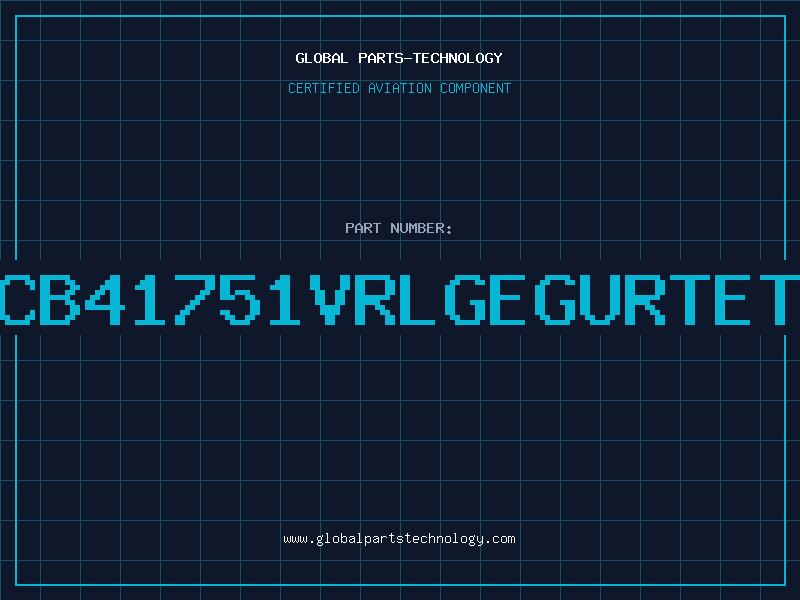 Aviation Part CB41751VRLGEGURTET