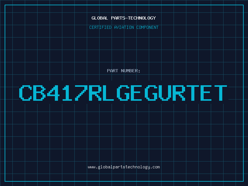 Aviation Part CB417RLGEGURTET