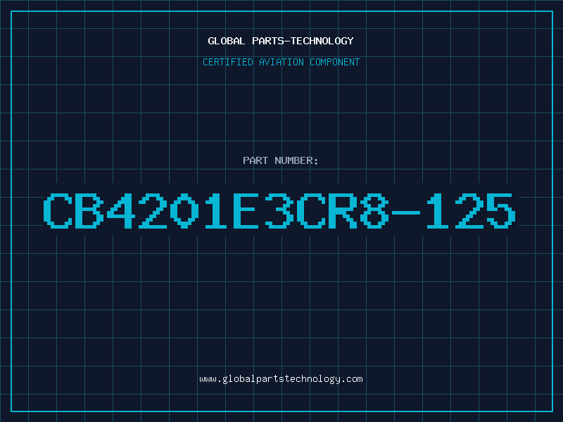 Aviation Part CB4201E3CR8-125