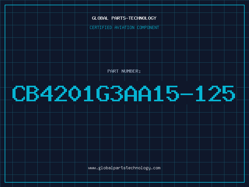 Aviation Part CB4201G3AA15-125