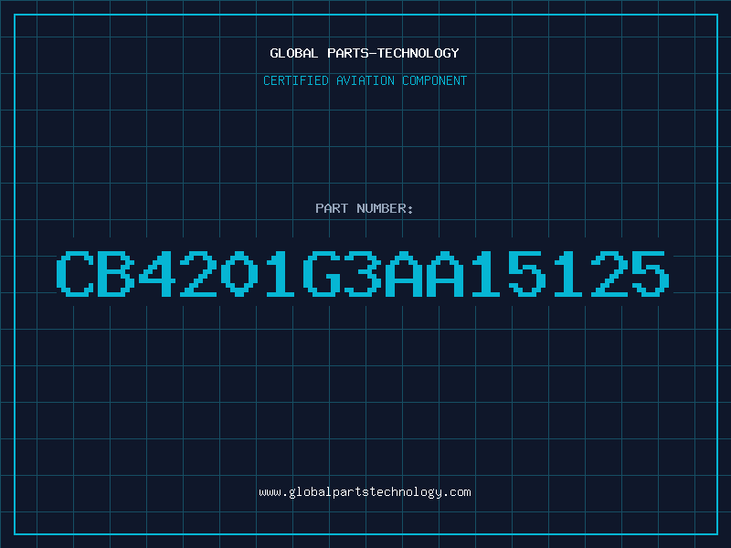 Aviation Part CB4201G3AA15125