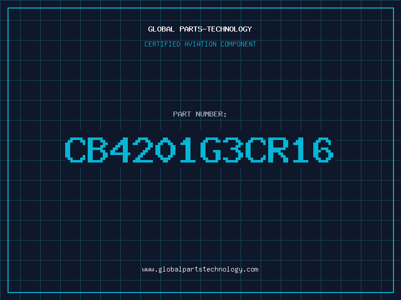 Aviation Part CB4201G3CR16