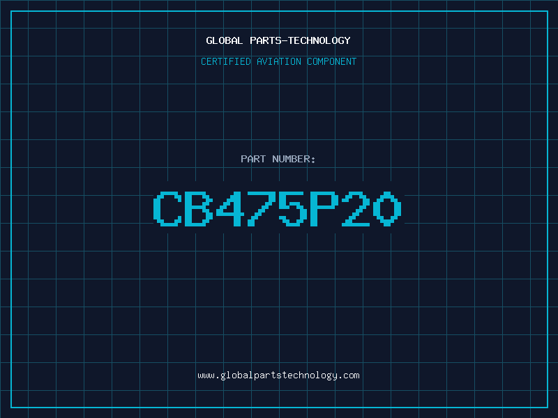 Aviation Part CB475P20