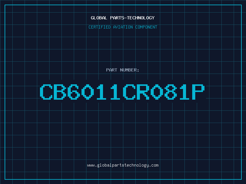 Aviation Part CB6011CR081P
