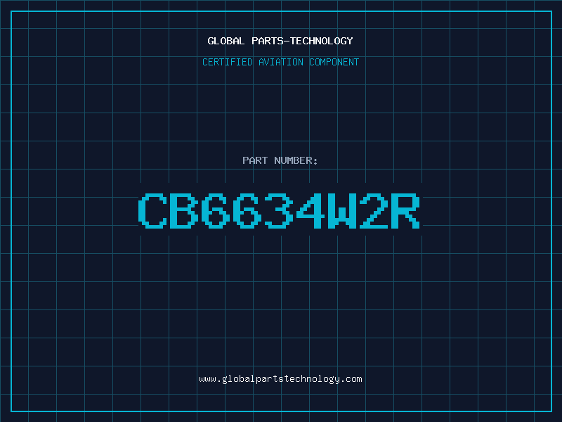 Aviation Part CB6634W2R