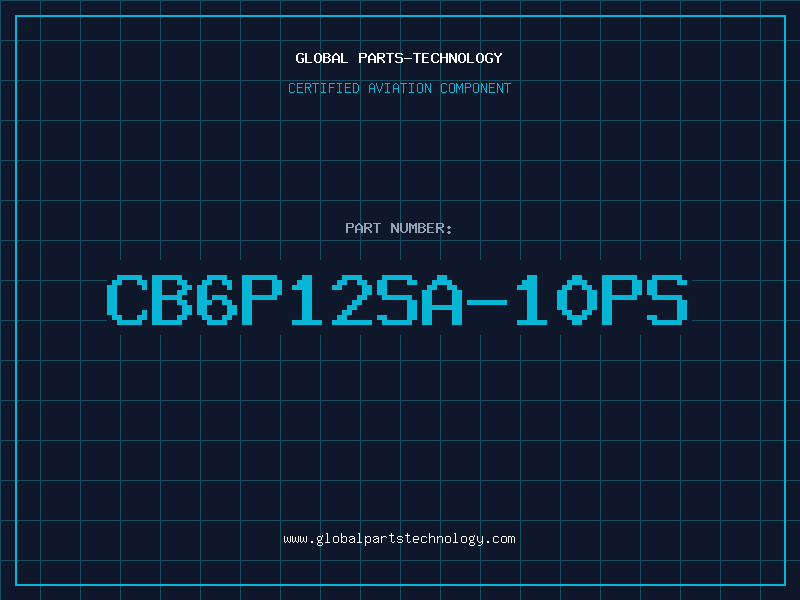 Aviation Part CB6P12SA-10PS