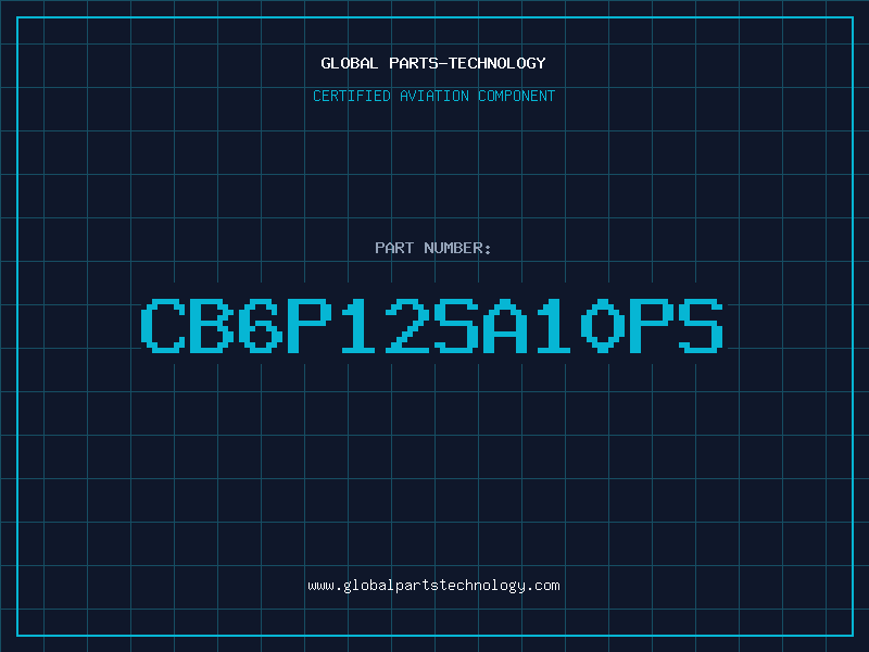 Aviation Part CB6P12SA10PS