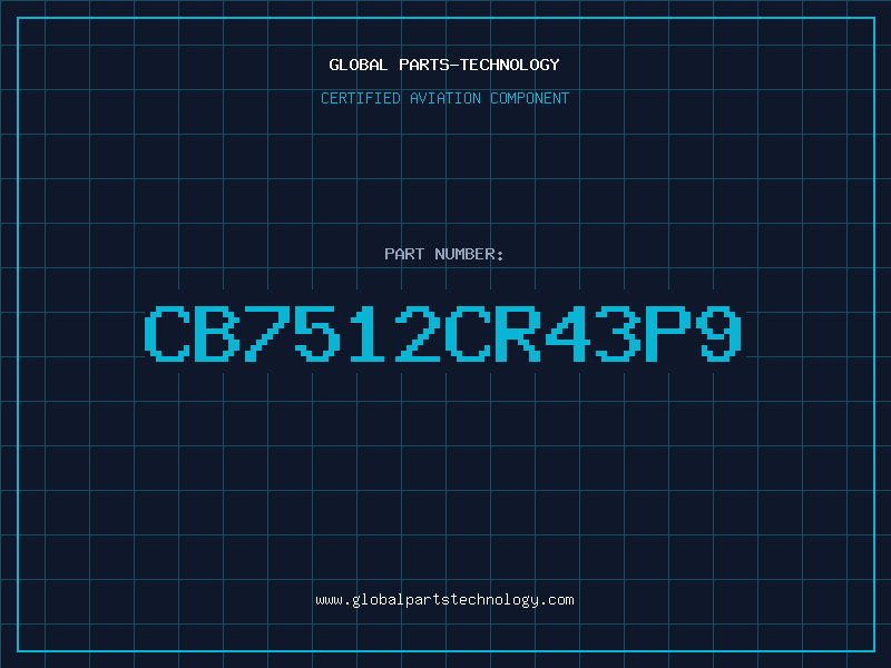 Aviation Part CB7512CR43P9