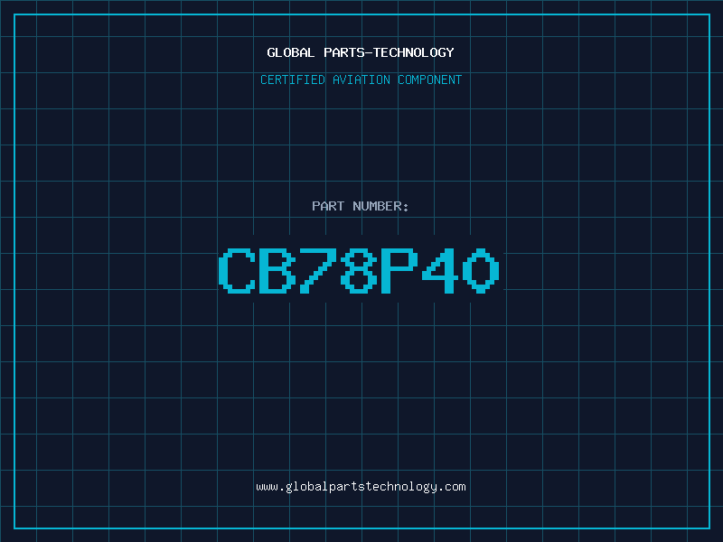 Aviation Part CB78P40