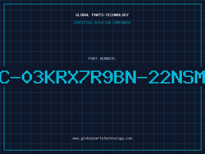 Aviation Part CC-03KRX7R9BN-22NSMD