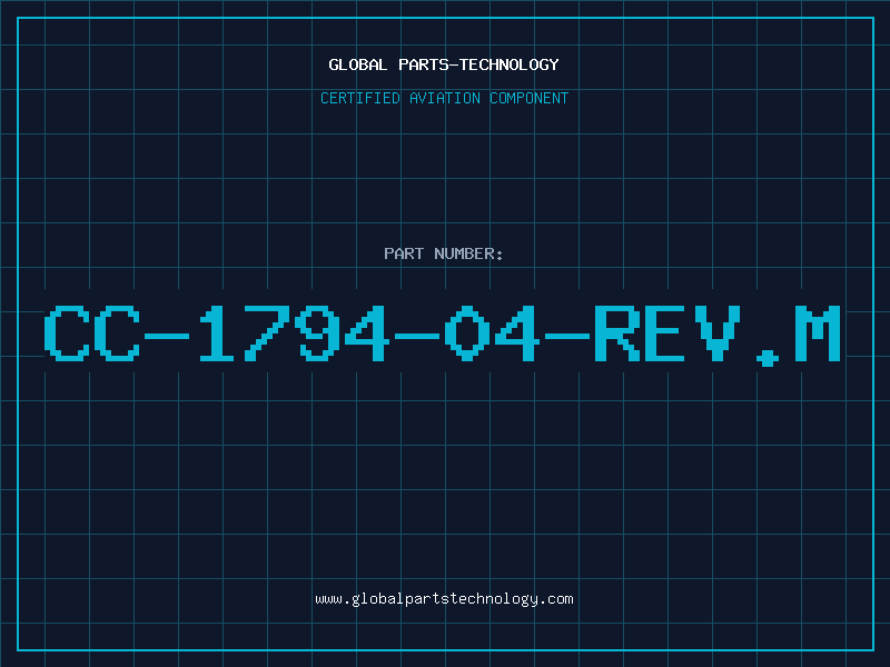 Aviation Part CC-1794-04-REV.M