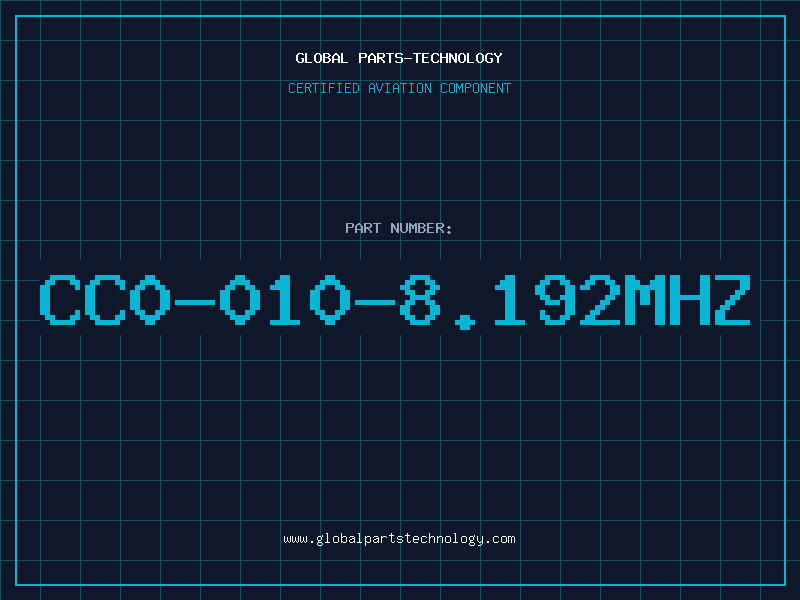 Aviation Part CC0-010-8.192MHZ