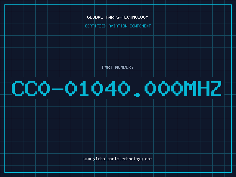 Aviation Part CC0-01040.000MHZ