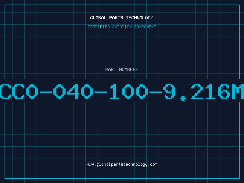 Aviation Part CC0-040-100-9.216M