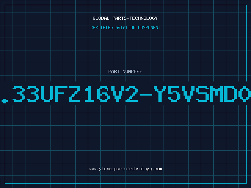 Aviation Part CC0.33uFZ16V2-Y5VSMD0805