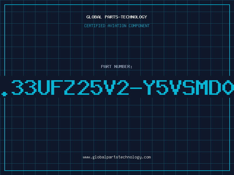 Aviation Part CC0.33uFZ25V2-Y5VSMD0805