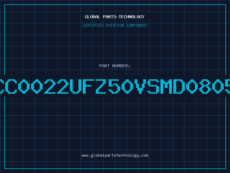 Aviation Part CC0022UFZ50VSMD0805