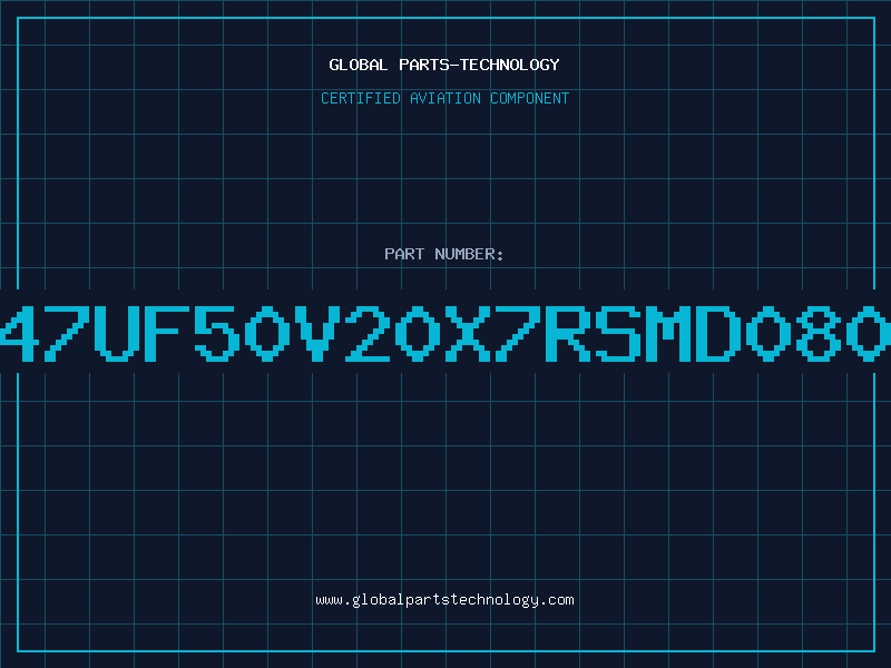 Aviation Part CC0047uF50V20X7RSMD0805AVX