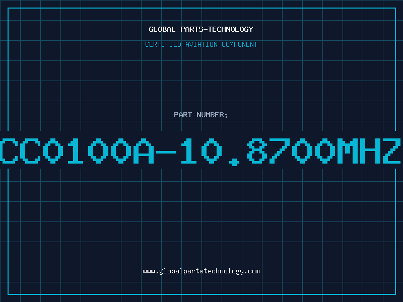 Aviation Part CC0100A-10.8700MHZ