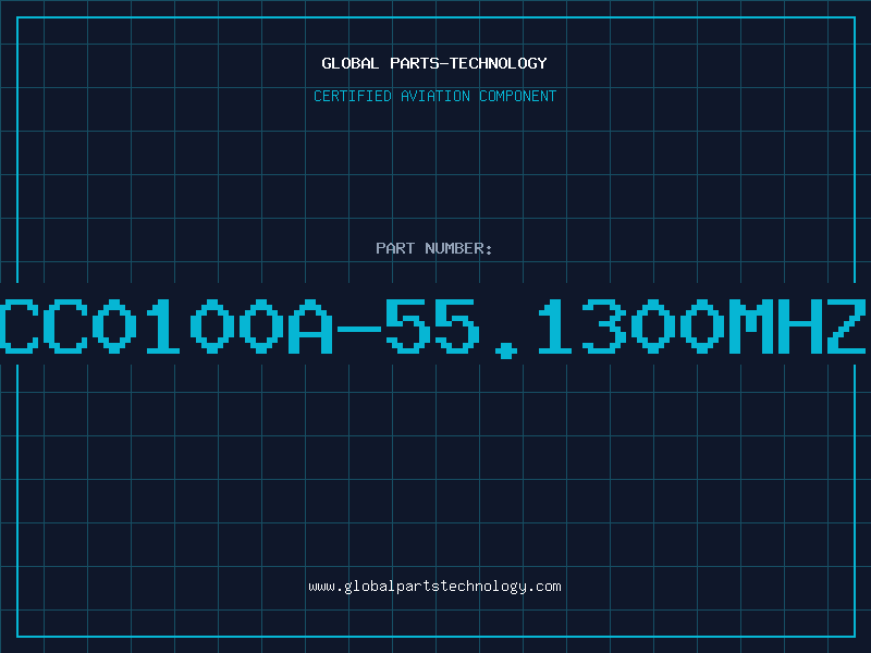 Aviation Part CC0100A-55.1300MHZ