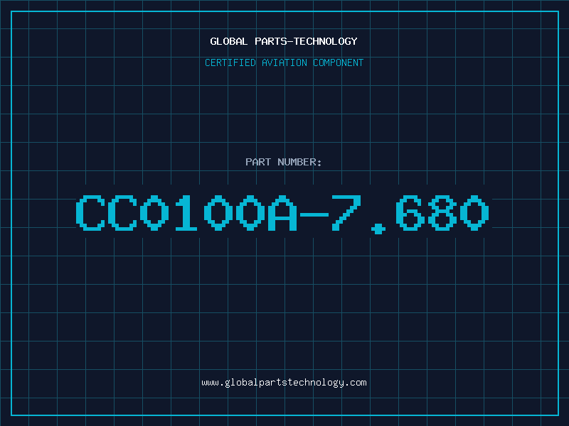 Aviation Part CC0100A-7.680