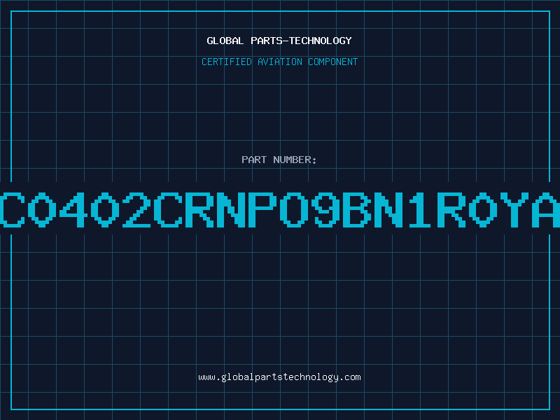 Aviation Part CC0402CRNPO9BN1R0YAG