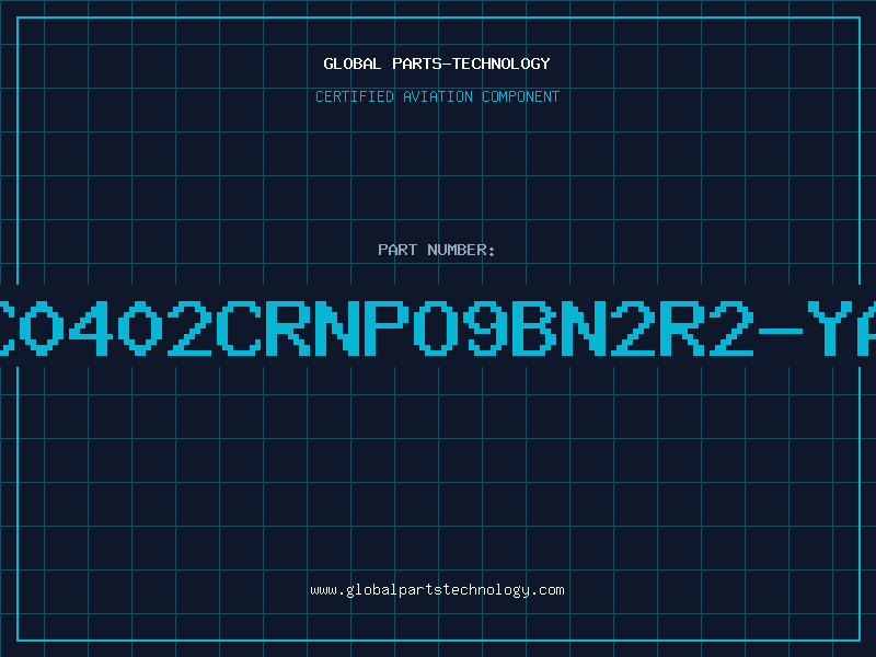 Aviation Part CC0402CRNPO9BN2R2-YAG