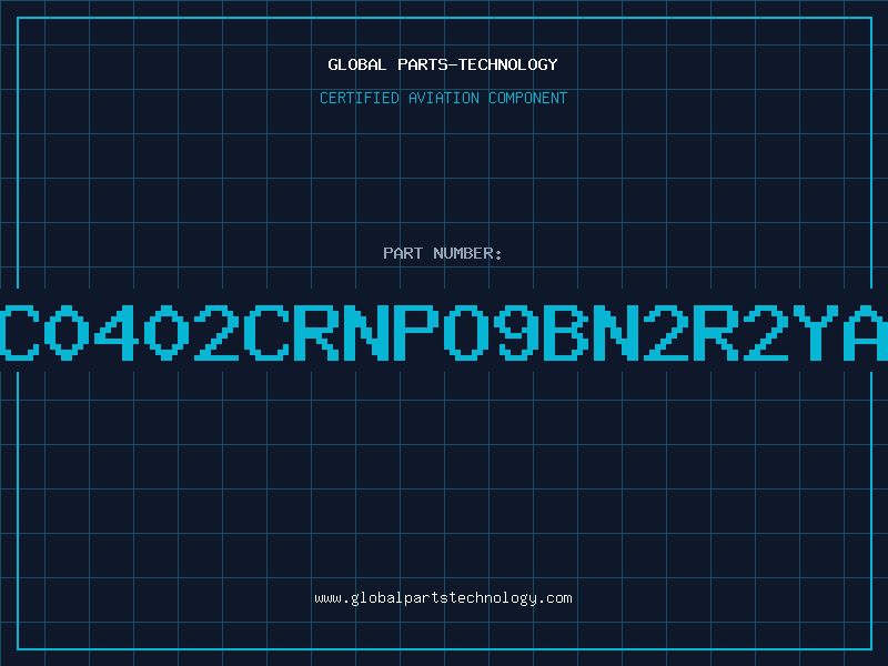 Aviation Part CC0402CRNPO9BN2R2YAG