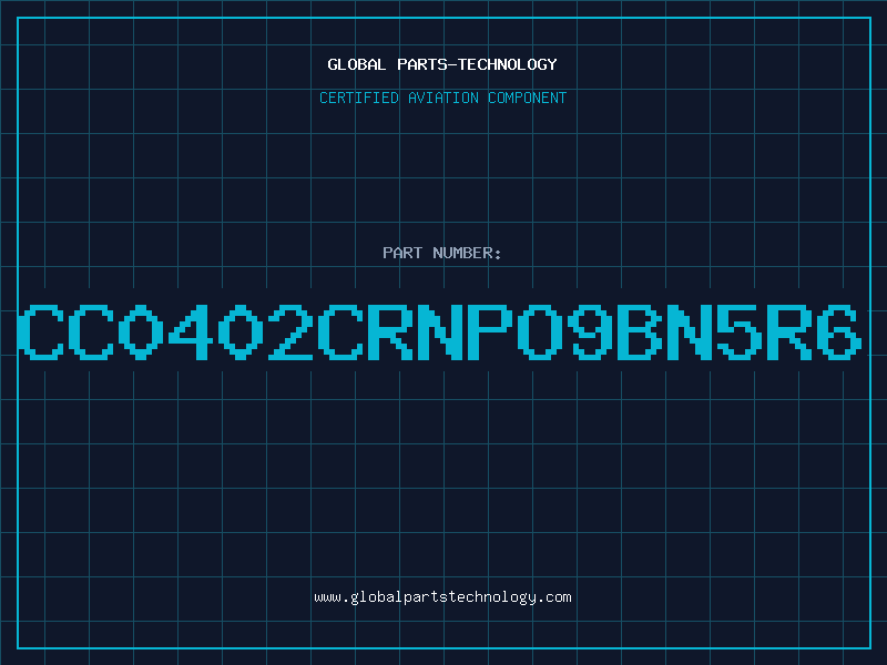 Aviation Part CC0402CRNPO9BN5R6