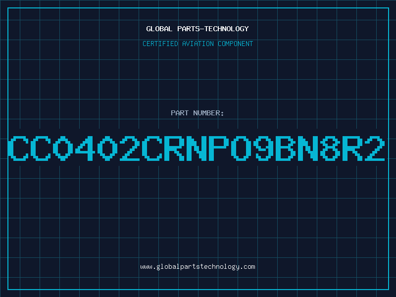 Aviation Part CC0402CRNPO9BN8R2