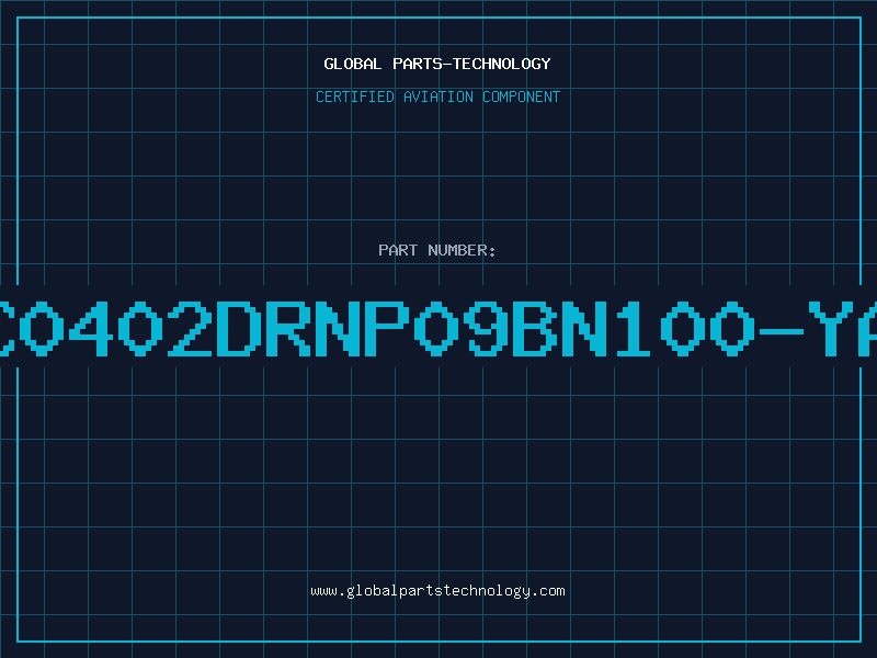 Aviation Part CC0402DRNP09BN100-YAG