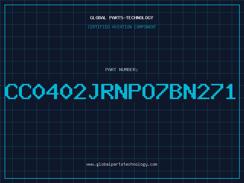 Aviation Part CC0402JRNPO7BN271
