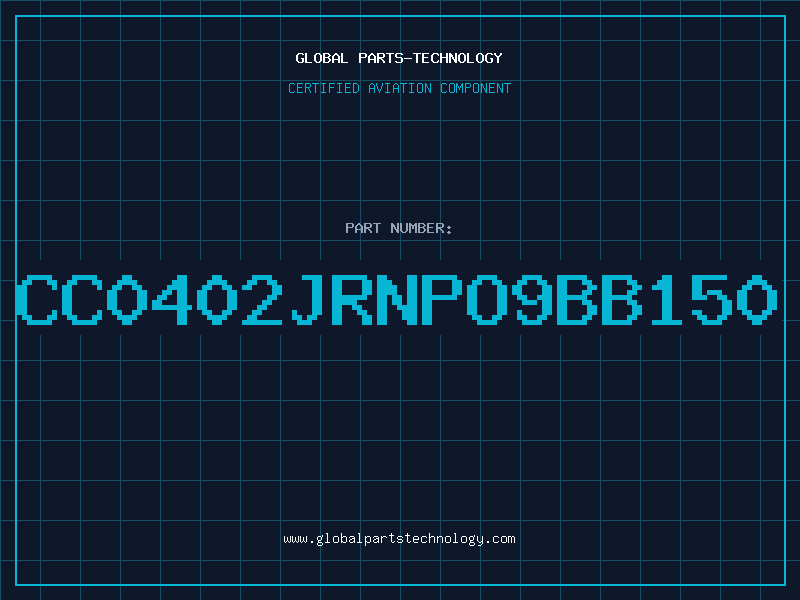 Aviation Part CC0402JRNPO9BB150