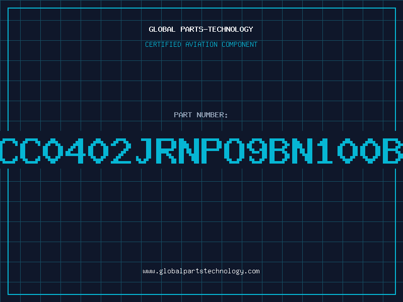 Aviation Part CC0402JRNPO9BN100B