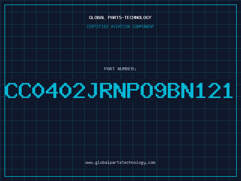 Aviation Part CC0402JRNPO9BN121