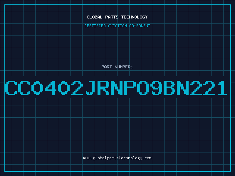 Aviation Part CC0402JRNPO9BN221