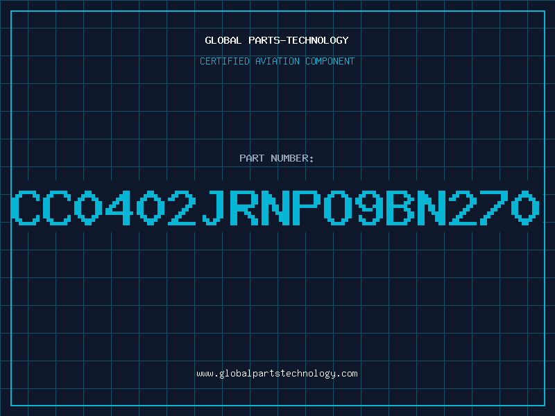 Aviation Part CC0402JRNPO9BN270