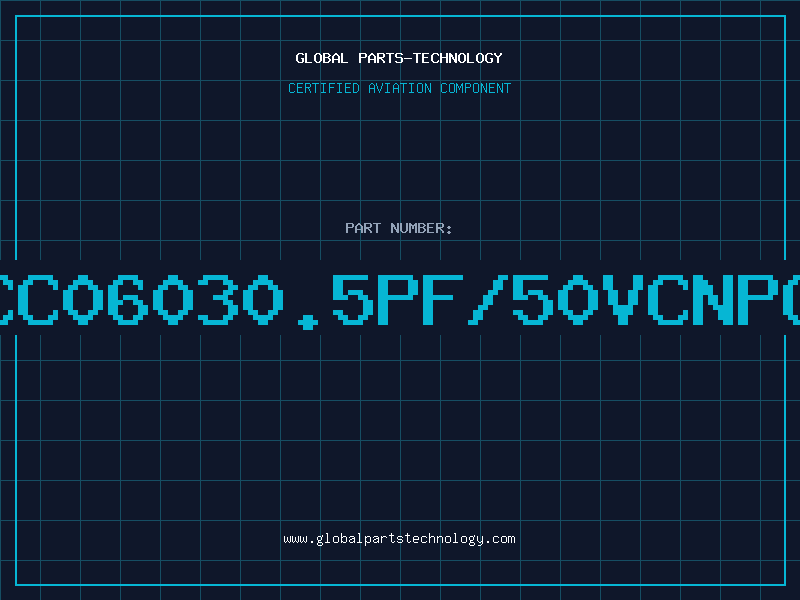 Aviation Part CC06030.5PF/50VCNPO