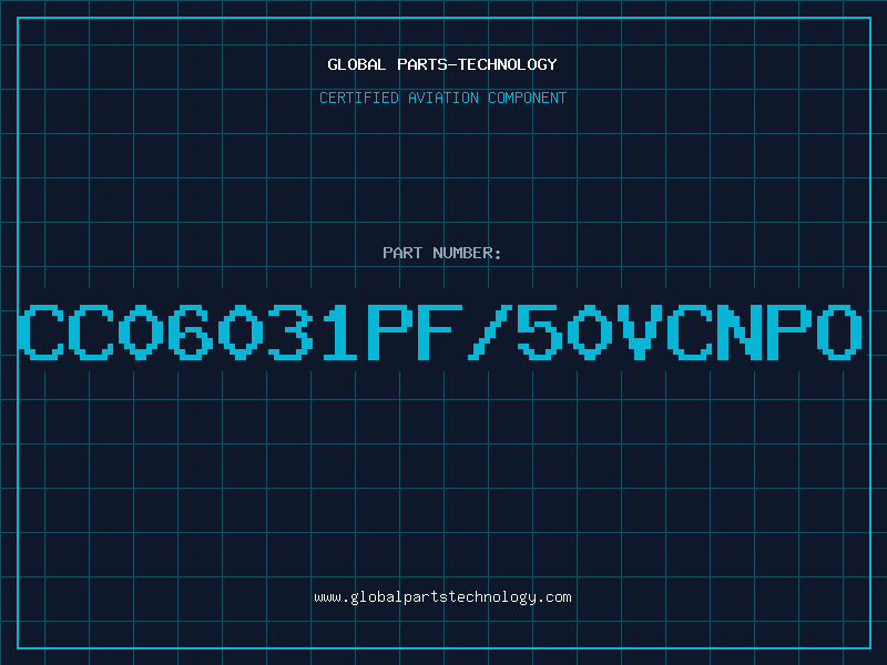 Aviation Part CC06031PF/50VCNPO